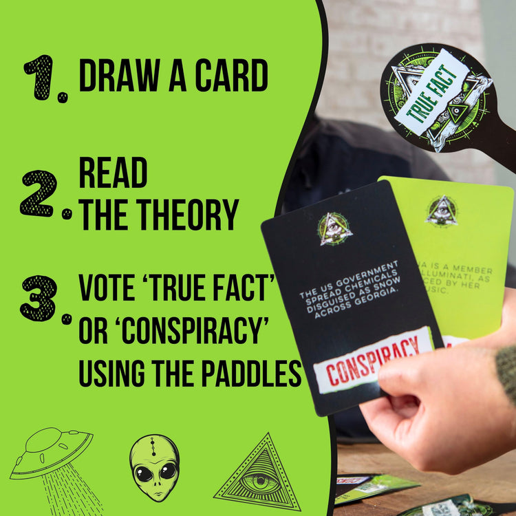 Conspiracy Theories - Vote Fact or Fake