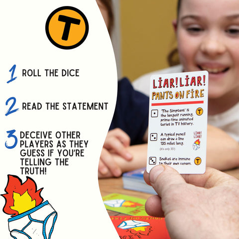 Liar Liar Pants On Fire Game - Call the Bluff