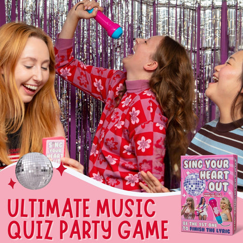 Sing Your Heart Out - Pop Lyric Challenge