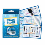 Brain Train Logic Puzzles - 40 Reusable STEM Cards