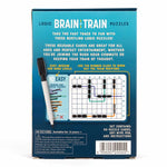 Brain Train Logic Puzzles - 40 Reusable STEM Cards