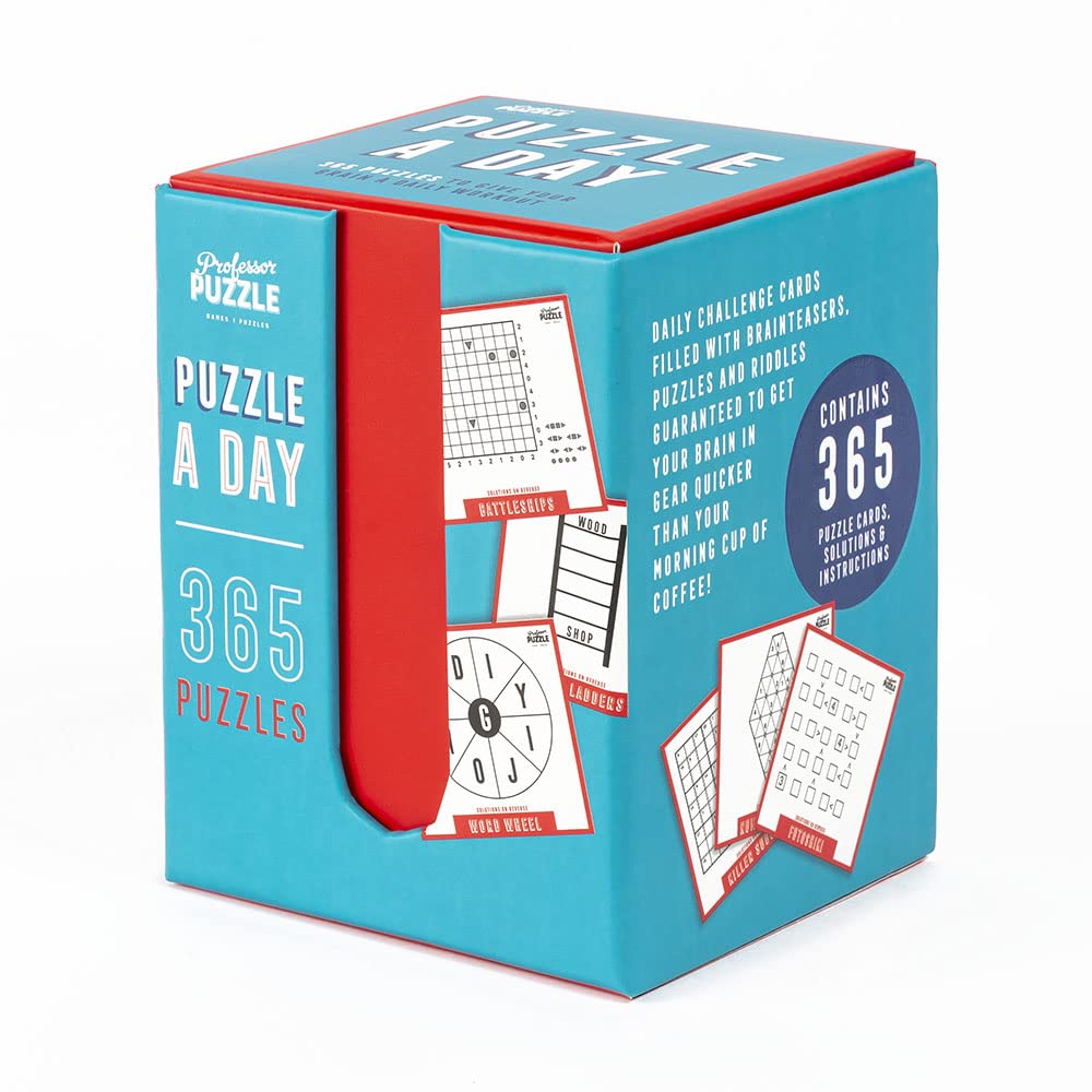 Professor Puzzle Daily Cranium - 365-Puzzle Brain Workout