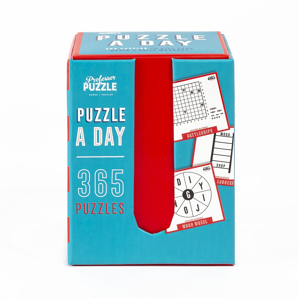 Professor Puzzle Daily Cranium - 365-Puzzle Brain Workout