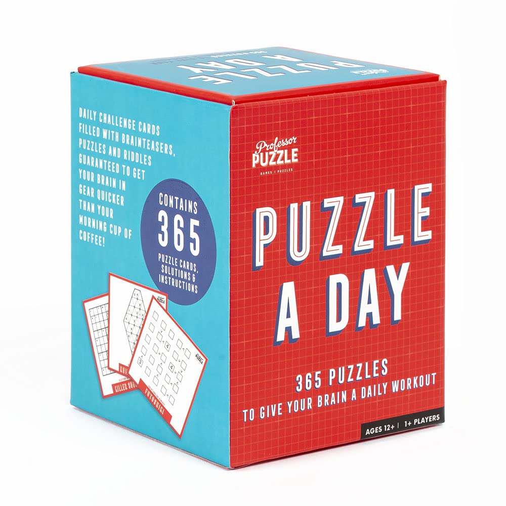 Professor Puzzle Daily Cranium - 365-Puzzle Brain Workout