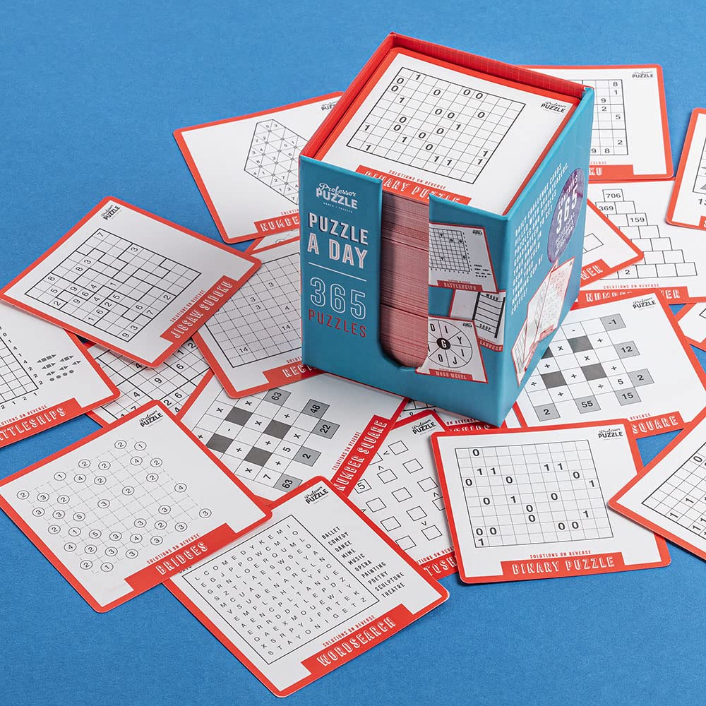 Professor Puzzle Daily Cranium - 365-Puzzle Brain Workout