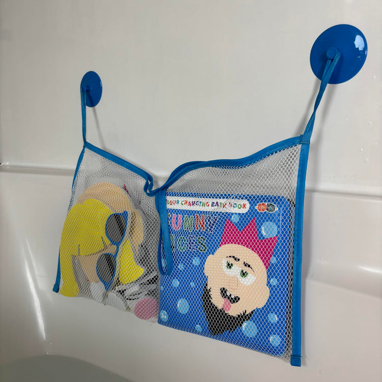 Buddy & Barney Bath Color Changing Book and Stickers - Funny Faces