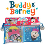 Buddy & Barney Bath Color Changing Book and Stickers - Funny Faces