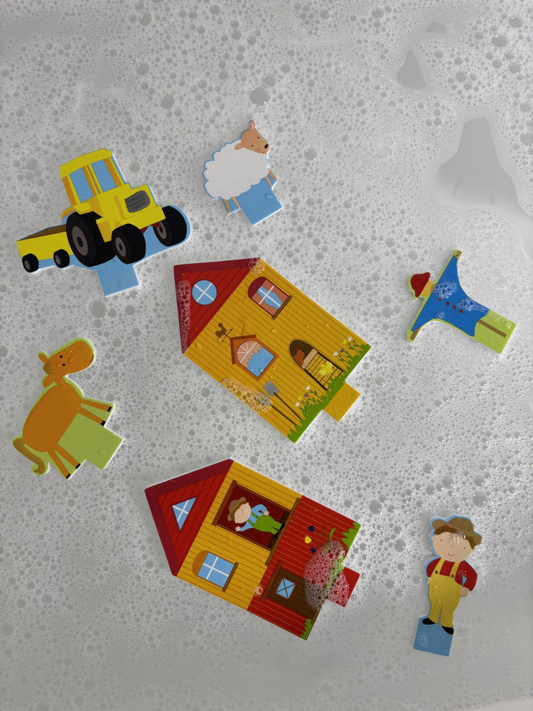 Buddy & Barney On the Farm - Floating Foam Bath Play