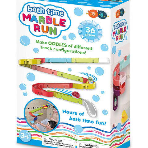 Buddy & Barney Bath Marble Run - Build and Race