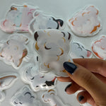 Buddy & Barney Muddy Paws - Color-Changing Bath Stickers