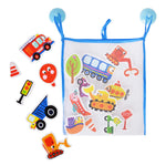 Buddy & Barney Vehicle Bath Stickers - Things That Go