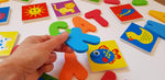 Buddy & Barney Alphabet Bath Stickers - Spell & Learn