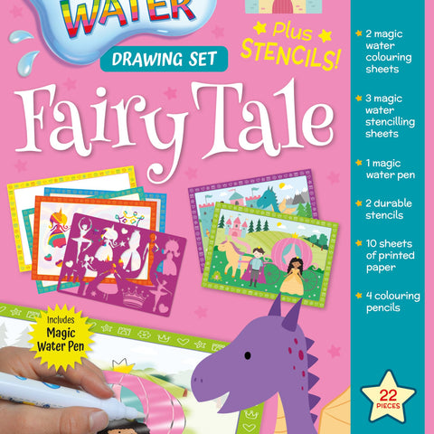 Buddy & Barney Magic Water Drawing Set - Fairy Tale Fun