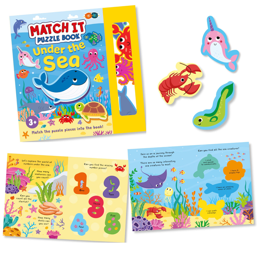 Buddy & Barney Match It Puzzle Book - Under the Sea