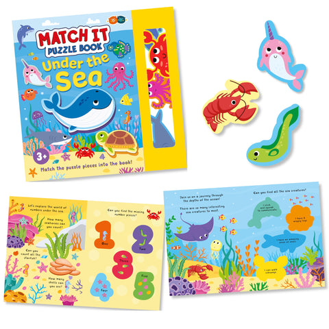 Buddy & Barney Match It Puzzle Book - Under the Sea