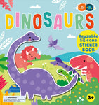 Buddy & Barney Silicone Sticker Book - Dinosaurs