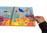 Buddy & Barney Silicone Sticker Book - Under the Sea