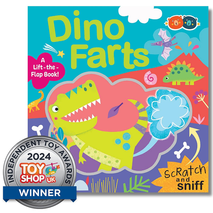 Buddy & Barney Dino Farts - Scratch & Sniff Book