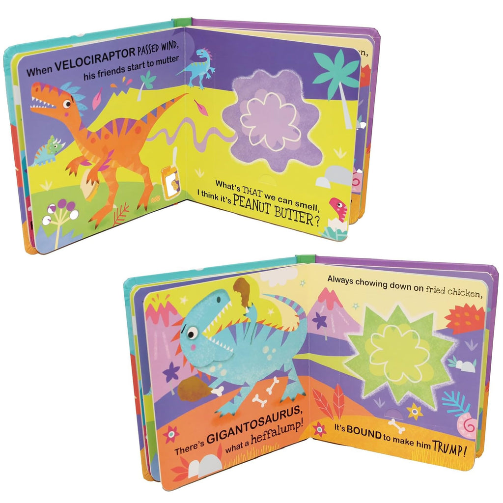 Buddy & Barney Dino Farts - Scratch & Sniff Book