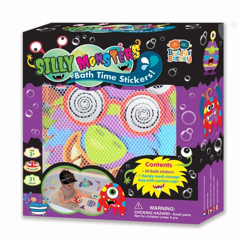 Buddy & Barney Silly Monsters - Bath Stickers