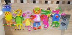 Buddy & Barney Weird & Wonderful Animals - Bath Stickers