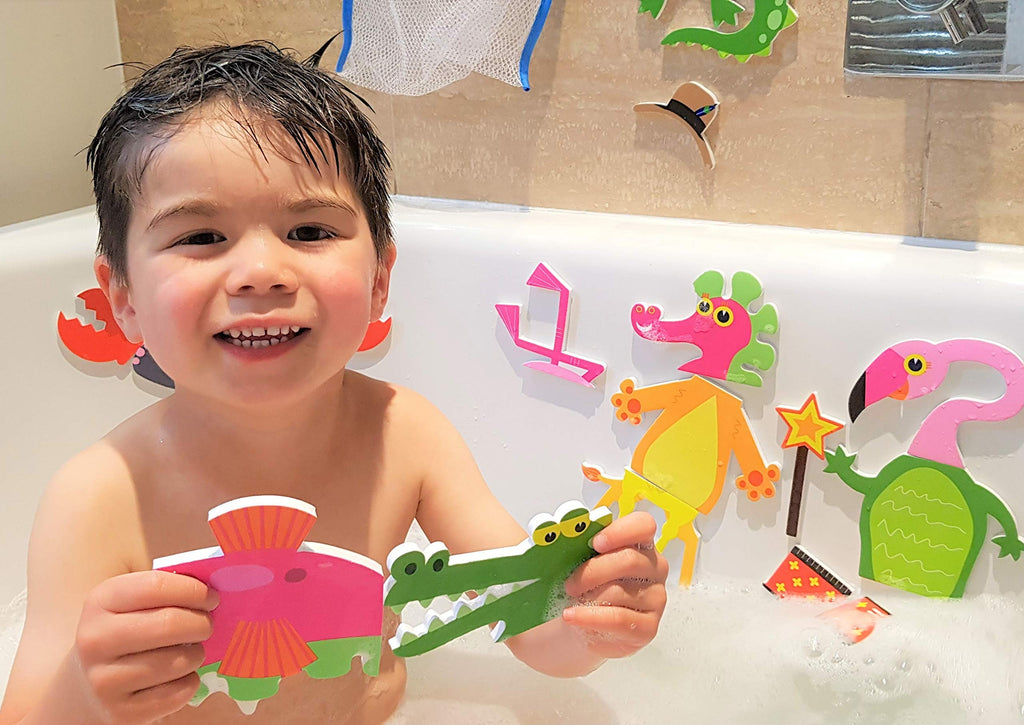 Buddy & Barney Weird & Wonderful Animals - Bath Stickers