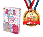 Buddy & Barney Unicorn World Bath Set - Light-Up Fun