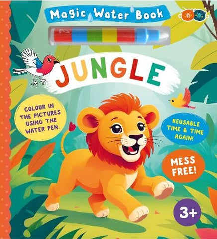 Buddy & Barney Magic Water Book - Jungle