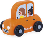 Janod Cross Roads Family Car - Wooden City Story Starter