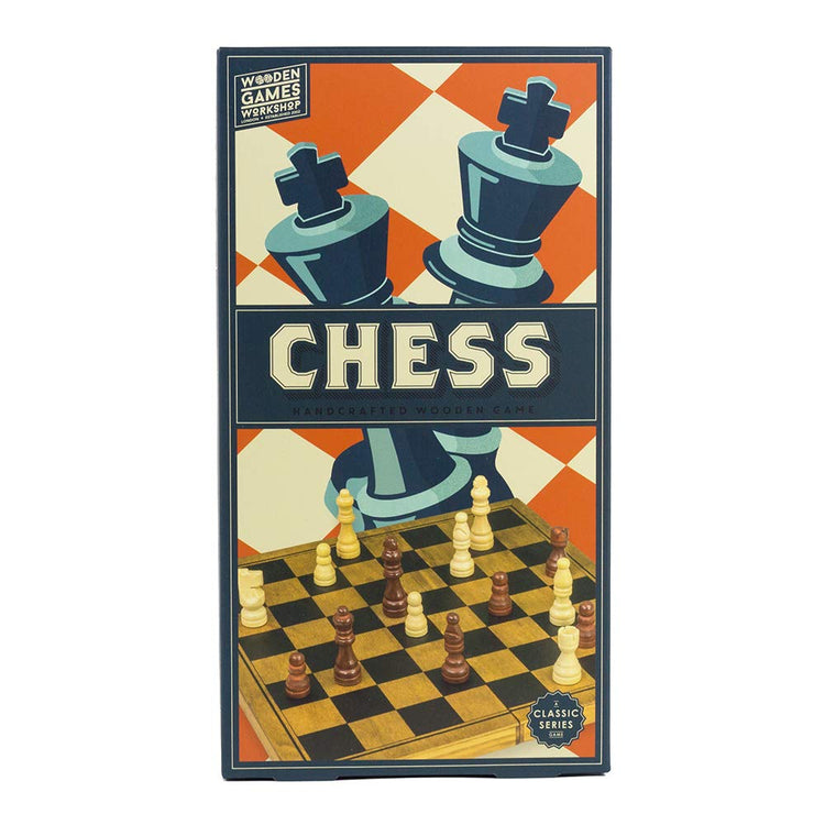 Chess Wooden Board Game - Classic Wooden Strategy Game