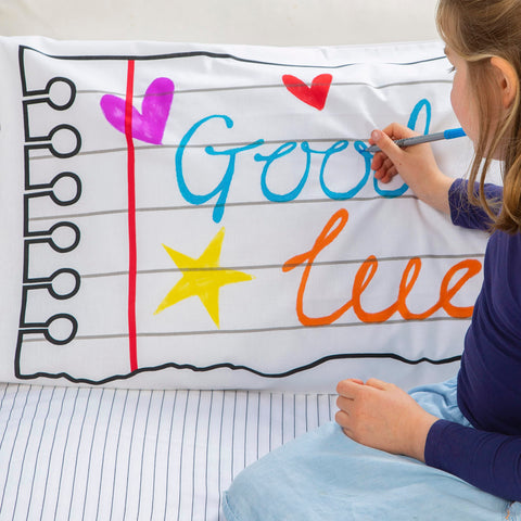 Coloring Doodle Pillowcase - Blank Canvas - eatsleepdoodle