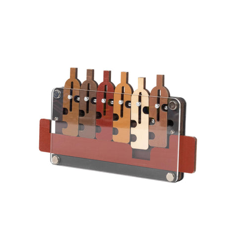 Constantin Waiter's Tray - Wooden 6-Bottle Logic Puzzle