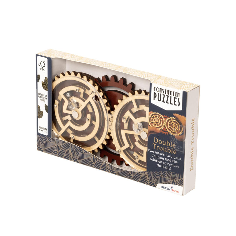 Constantin Double Trouble - Solve Two Gear Mazes at Once
