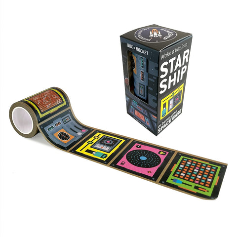 Copernicus Star Ship Engineer Washi Tape - Imaginary Space Ship