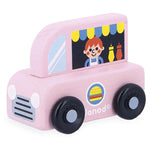 Janod Cross Roads Food Truck - Wooden Snack Stop on Wheels