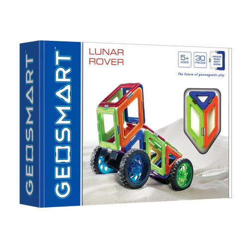 GeoSmart Lunar Rover - 30-Piece STEM Magnetic Build