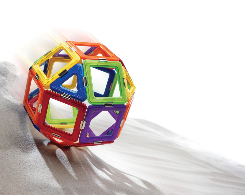 GeoSmart GeoSphere - 31-Piece Magnetic Spinner Building Set