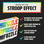Ginger Fox Bumfuzzle - Fast 80-Card Color Confusion Game