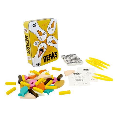 Ginger Fox: Beaks - Grab Wooden Food with Beak Tweezers