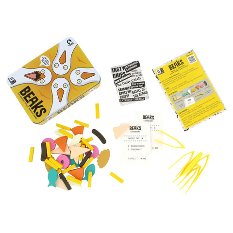 Ginger Fox: Beaks - Grab Wooden Food with Beak Tweezers