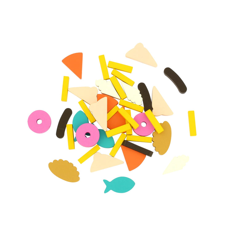 Ginger Fox: Beaks - Grab Wooden Food with Beak Tweezers