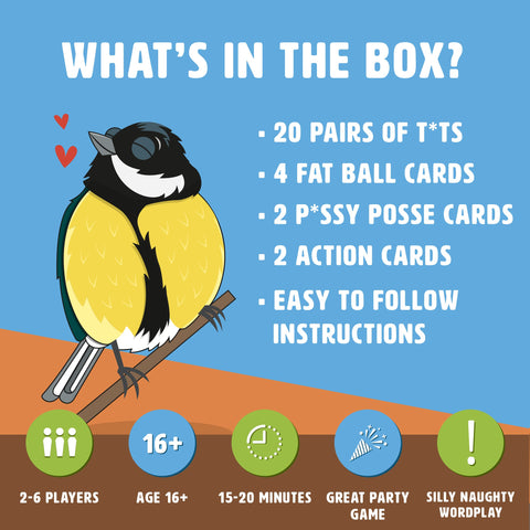 Ginger Fox: Calm Your Tits - Fast-Paced Cheeky Bird Pairs