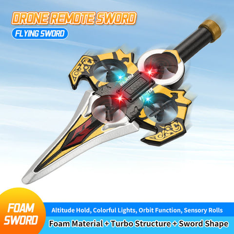RC Flying Sword Toy with LED Lights & Gesture Control