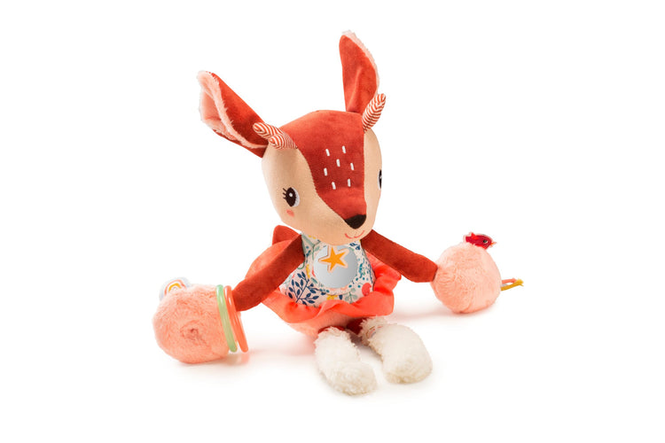 Lilliputiens Stella Plush - Mirror, Bell and Teething Fun