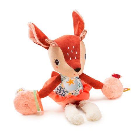 Lilliputiens Stella Plush - Mirror, Bell and Teething Fun