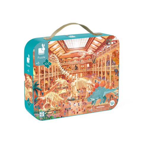 Janod Natural History Museum Puzzle - 100 Pieces to Explore