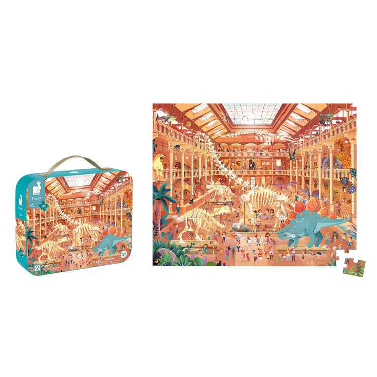 Janod Natural History Museum Puzzle - 100 Pieces to Explore