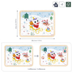 Janod 24-Piece Wooden Puzzle - Spot-the-Difference Challenge