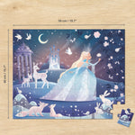 Janod Ice Enchantment Puzzle - 54 Pieces With Poster Included