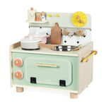 Janod Wooden Kitchenette - 10 Accessories and Sound Knobs